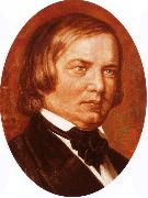 robert schumann painted by gustav zerner oil painting reproduction